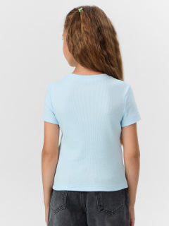 Футболка Mark Formelle 117912/24-33333П-0-2 голубое_небо_печать1_610_D_вышивка - фото 2