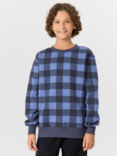 Свитшот Mark Formelle 123431/1/25-38586Ц-7П клетка_на_синем - фото 2
