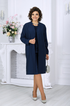 Блуза, кардиган, шорты Ninele 7495 синий - фото 1