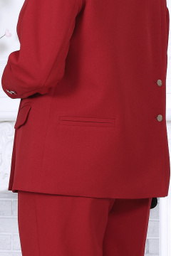 Брюки, жакет Ninele 7502 бордо - фото 3