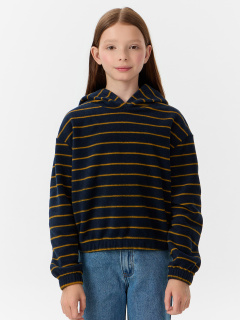 Худи Mark Formelle 127872/25-38609П-13 желтая_полоска_на_синем - фото 3