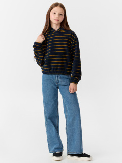 Худи Mark Formelle 127872/25-38609П-13 желтая_полоска_на_синем - фото 2