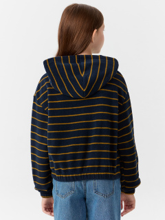 Худи Mark Formelle 127872/25-38610П-13 желтая_полоска_на_синем - фото 3