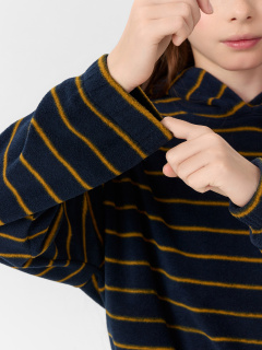 Худи Mark Formelle 127872/25-38610П-13 желтая_полоска_на_синем - фото 5