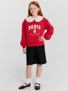 Джемпер Mark Formelle 127889/24-34471П-7П рубиново_красный_печать_2_сл_на_пол - фото 4