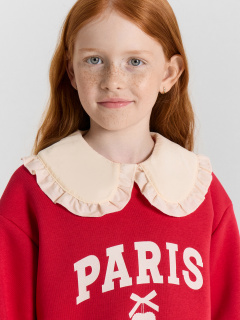 Джемпер Mark Formelle 127889/24-34471П-7П рубиново_красный_печать_2_сл_на_пол - фото 5