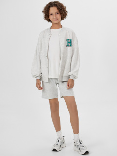 Шорты Mark Formelle 133330/24-31376Б-0 серый_меланж - фото 4