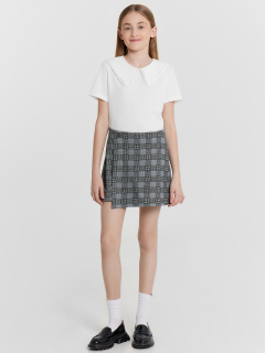 Шорты Mark Formelle 137736/25-37503П-7 клетка_на_белом - фото 4