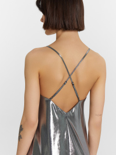 Сарафан Mark Formelle 152677/24-31252Ц-2 серебро - фото 3