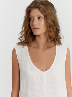 Платье Mark Formelle 152694/25-35498Ц-9-2 св.молочный_582_D_1_вышивка - фото 4