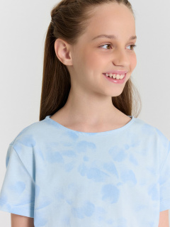 Платье Mark Formelle 157968/24-33108П-0 акварельные_бантики_на_голубом - фото 4