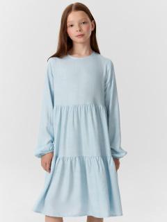 Платье Mark Formelle 157969/24-33472П-9 набивка_серо_голубой_деним - фото 2