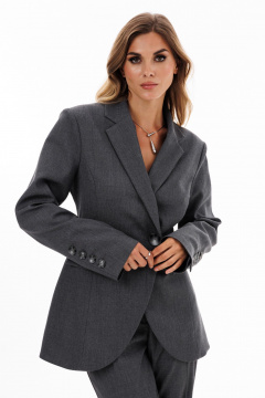 Жакет EOLA 2911 серый_меланж - фото 5