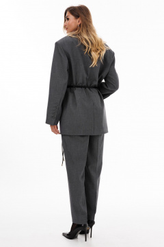 Брюки EOLA 2912 серый_меланж - фото 3