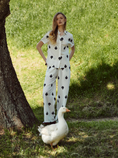 Брюки, рубашка Mark Formelle 192005-1/25-38472Ц-9 св.молочный - фото 4