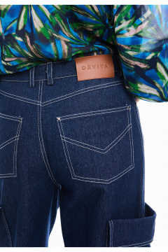 Брюки DEVITA 3038 темно-синий - фото 5