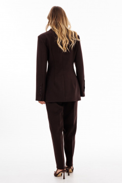 Брюки EOLA 2912 темный_шоколад_меланж - фото 2
