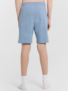 Футболка, шорты Mark Formelle 393329/24-27452П-0 серо_синий_acid_wash_печать_1_сл_на_пол_1сл_на_спин - фото 1