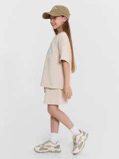 Футболка, шорты Mark Formelle 397741/24-27003П-0 белый_песок_печать_1_сл_на_пол - фото 2