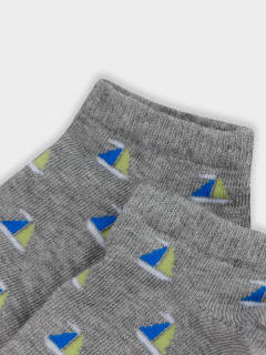 Носки Mark Formelle 406K-2784/B3-24406K серый_меланж_рис.2784 - фото 1