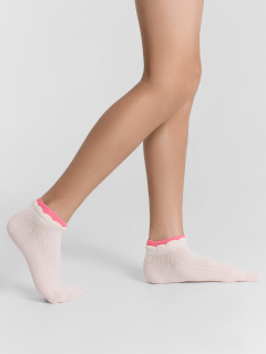 Носки Mark Formelle 406K-3177/B3-25406K молочный_лиловый_рис.3177 - фото 3