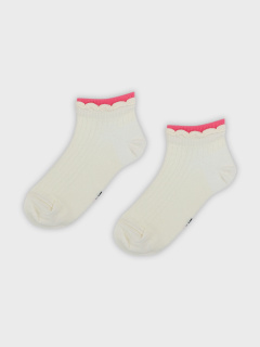 Носки Mark Formelle 406K-3177/B4-25406K молочный_лиловый_рис.3177 - фото 2