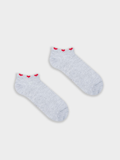 Носки Mark Formelle 406K-3191/B5-25406K св.серый_меланж_рис.3191 - фото 3