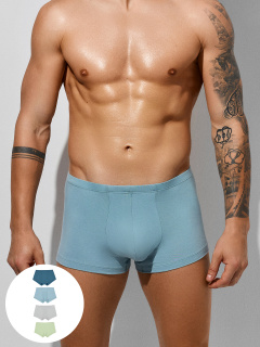 Трусы Mark Formelle 411122-4/25-4961Ц-5 жемчужный_голубой_св.зеленый_полынь_зелено_голубой - фото 1