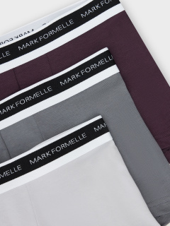 Трусы Mark Formelle 411124-3/25-5137Ц-5 св.серый_серый_дым_сливовый - фото 4