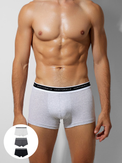 Трусы Mark Formelle 411124-3/25-5138Б-5 серый_меланж_4306А_графит_черный - фото 2