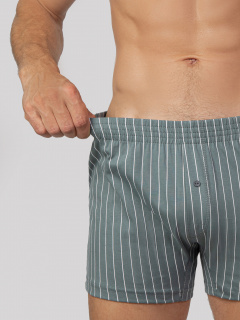 Трусы Mark Formelle 411152-2/25-5140П-0 белая_полоска_на_зеленом_зеленый_лед - фото 2