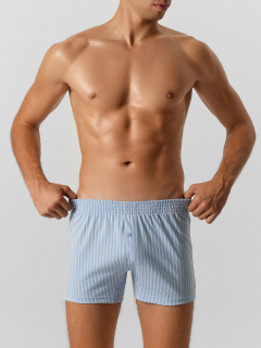 Трусы Mark Formelle 411152-2/25-5140П-0 полоска_на_пыльно_голубом_полоска_на_неви - фото 1