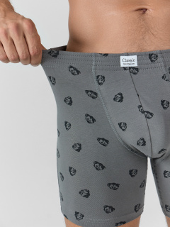 Трусы Mark Formelle 411155/24-4074П-5 зубры_на_т.сером_декор - фото 4
