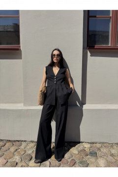 Блуза, брюки THE.WOMAN 0331 черный - фото 5