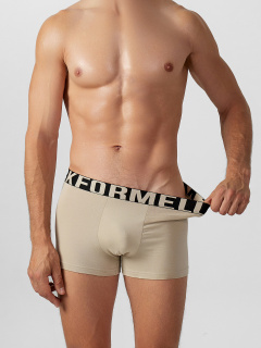 Трусы Mark Formelle 411228-2/25-5164П-5 бежевый_мечи_на_коричневом - фото 5