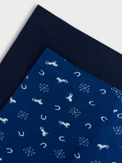 Трусы Mark Formelle 411229-2/25-5165П-5 лого_на_синем_т.синий - фото 3