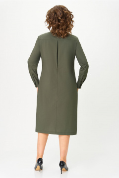 Платье DaLi 7051 хаки - фото 5