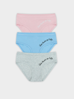 Трусы Mark Formelle 417747-3/25-21.22-36875П-5 серый_меланж_4306_А_печать1_1_сл_1тр_2тр_3т - фото 2