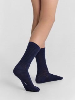 Носки Mark Formelle 430A-1491/B3-233430A-1 т.синий_серый_меланж_рис.1491 - фото 2