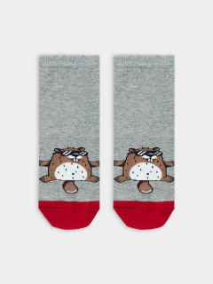 Носки Mark Formelle 430K-1351/B4-21430K-2 серый_меланж_рис.1351 - фото 1