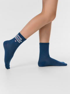 Носки Mark Formelle 430K-3061/B3-25430K джинсовый_рис.3061 - фото 1