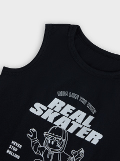 Майка, трусы Mark Formelle 443002/25-37067ПП-0 черный_ч_б_клетка_3_сл_на_пол - фото 3