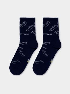 Носки Mark Formelle 444K-2709/B3-24444K т.синий_рис.2709 - фото 3