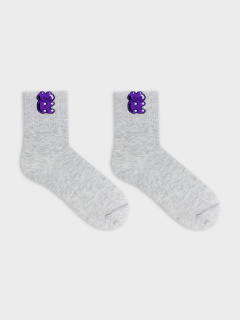 Носки Mark Formelle 444K-2845/B3-24444K св.серый_меланж_рис.2845 - фото 3