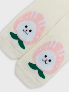 Носки Mark Formelle 457K-3245/B2-25457K-1 молочный_000Н_Нанесение_силикона_на_след - фото 1