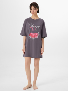 Туника Mark Formelle 512079/24-27958ПП-0 серый_дым_печать_1_сл_на_пол - фото 1