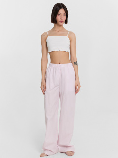 Брюки Mark Formelle 532524/25-34940ПП-9 бело_лиловые_полосы_на_розовом_облаке - фото 3