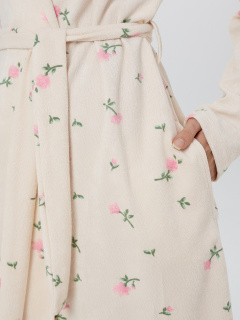 Халат Mark Formelle 552232/25-34627ПП-3 цветы_на_кремовом - фото 3