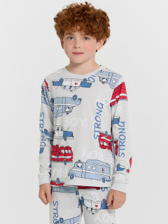 Брюки, джемпер Mark Formelle 563311/25-35867ПП-0 машинки_на_сером - фото 3