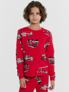 Брюки, джемпер Mark Formelle 563311/25-35867ПП-0 пожарные_машинки_на_красном - фото 4